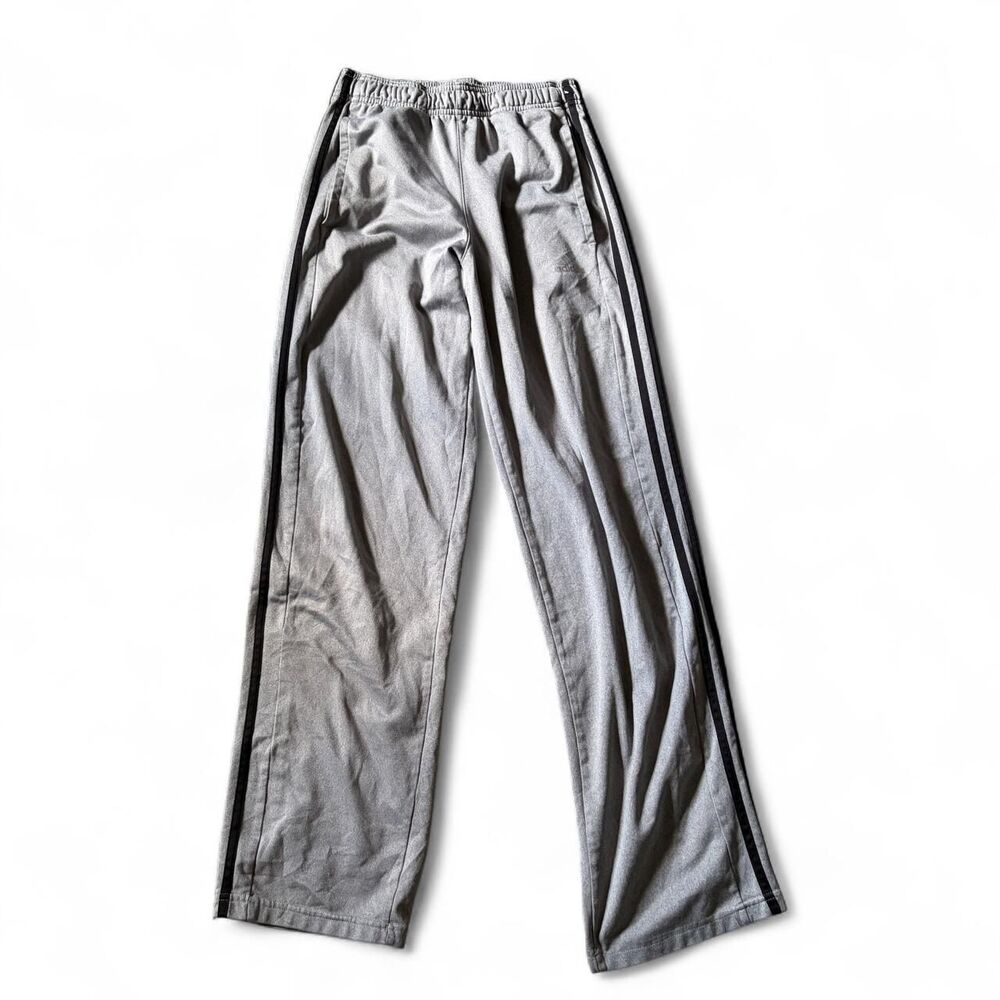 Adidas Women's Grey and Black Joggers-tracksuits
